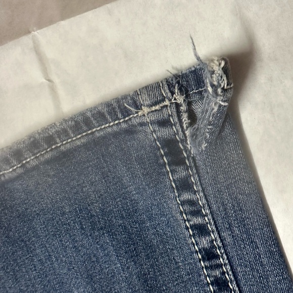 Grace Blue Flare Wide Leg Jeans - Picture 9 of 12